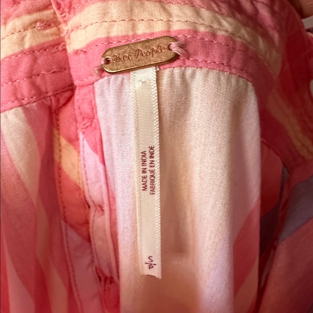 Free People Primavera striped drop-waist sun dress NWOT - Picture 7 of 8